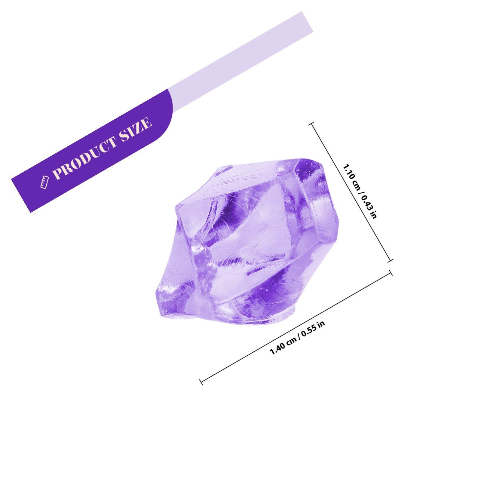 500Pcs Acrylic Fake Ice Cubes Crushed Crystal Rocks Realistic Irregular Shape Refract Light Photography Props Vase Filler Home фіолетовий
500Pcs Acrylic Fake Ice Cubes Crushed Crystal Rocks Realistic Irregular Shape Refract Light Photography Props Vase Filler Home фіолетовий