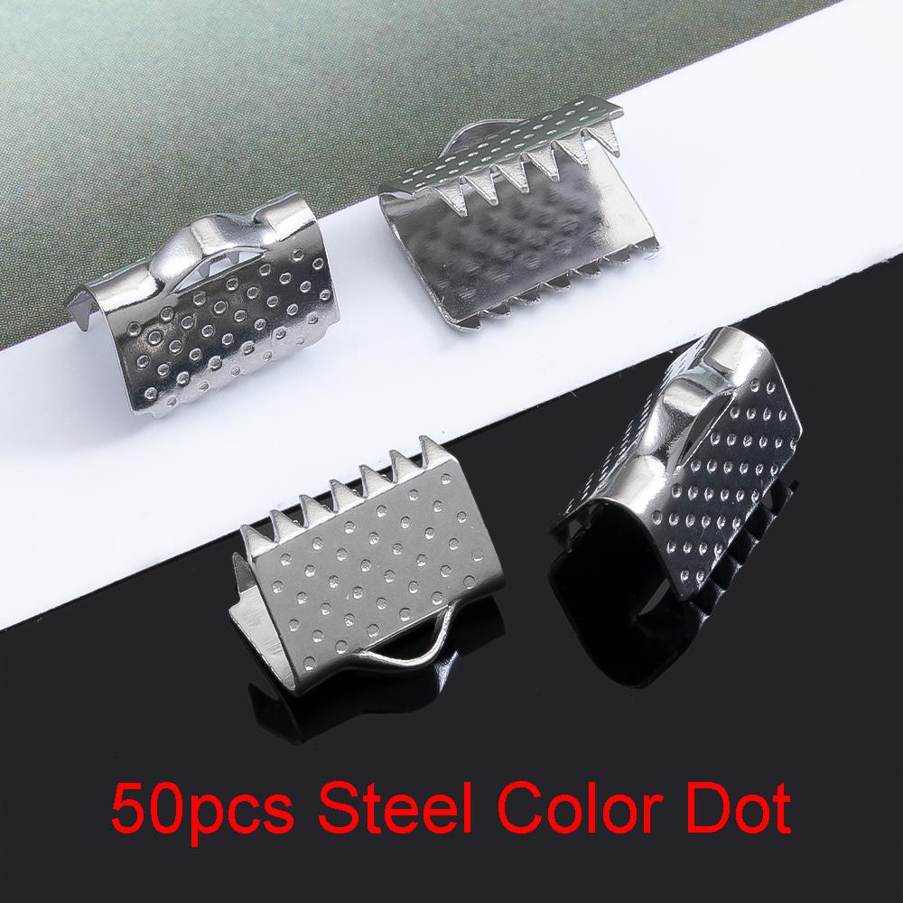50pcs 20pcs Stainless Steel Crimp Clips Foldover Toothed Clasps DIY Necklace Bracelet Fastener Caps Jewelry Making Accessories 6.5mm
50pcs 20pcs Stainless Steel Crimp Clips Foldover Toothed Clasps DIY Necklace Bracelet Fastener Caps Jewelry Making Accessories 6.5mm