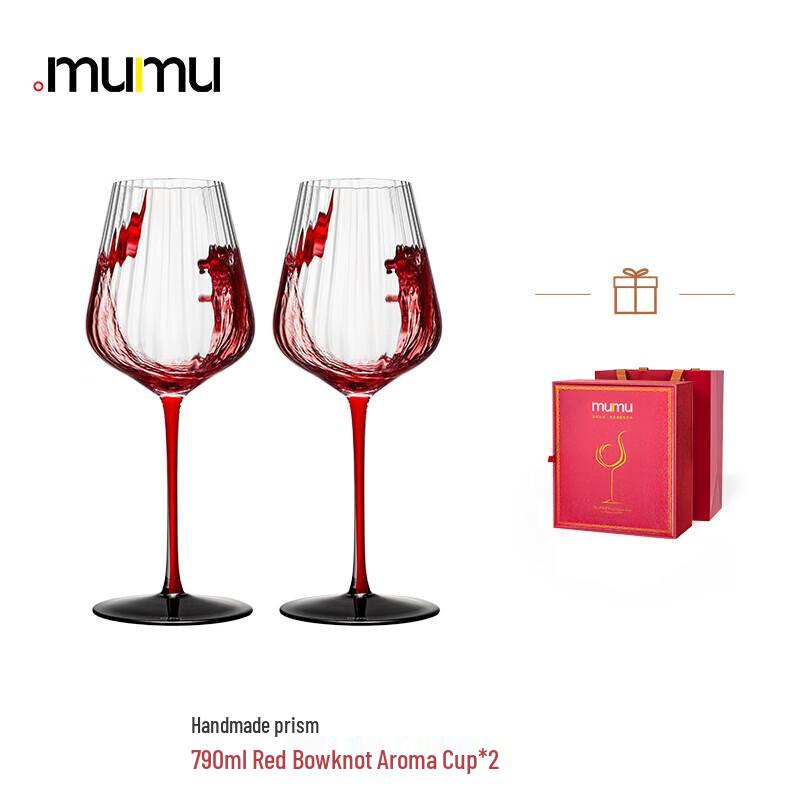 MUMU Luxury Handmade Prism Bordeaux Wine Glass
MUMU Luxury Handmade Prism Bordeaux Wine Glass