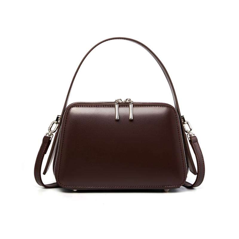 HIFASHION Smooth Cowhide Leather Top Handle Bags Women Casual Work Daily Small Shoulder Crossbody Purses Square Ladies Handbags кавовий
HIFASHION Smooth Cowhide Leather Top Handle Bags Women Casual Work Daily Small Shoulder Crossbody Purses Square Ladies Handbags кавовий