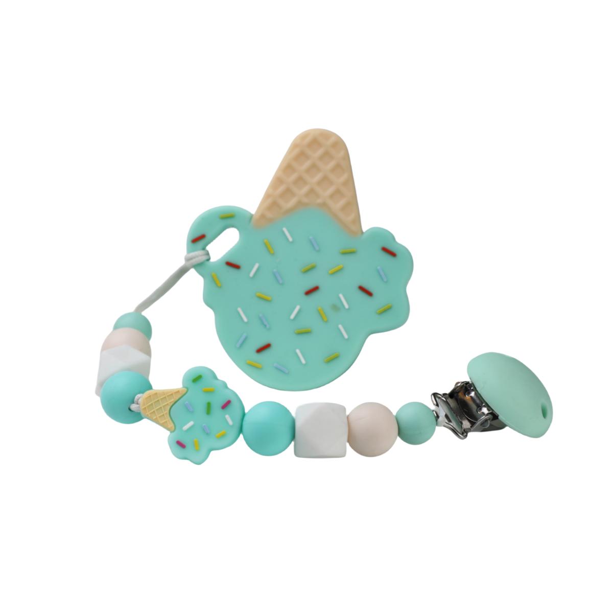TeethingToys ideal for Infant Silicone Infant Teethers featuring Pacifier Clip Chain Silicone Beads Teether Toy Infant Teether pain Relief playthings
TeethingToys ideal for Infant Silicone Infant Teethers featuring Pacifier Clip Chain Silicone Beads Teether Toy Infant Teether pain Relief playthings