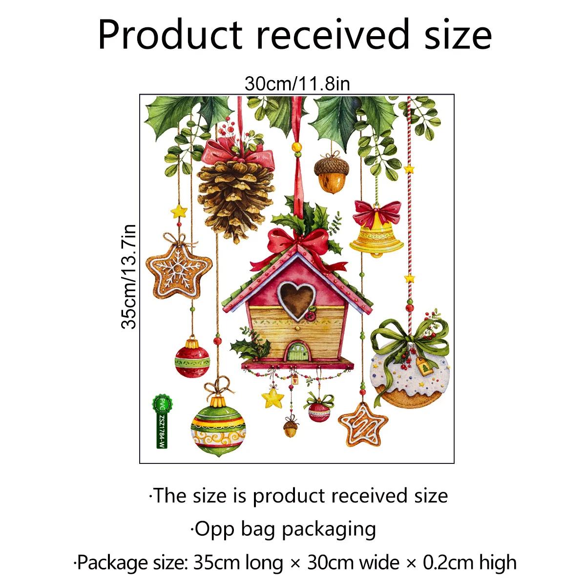 Рождественские наклейки на стекло Деревянный дом Сосновый орех Винсова Наклейка Декор для стеклянной стены Счастливого Рождества 2025 Наклейки С Новым годом 30x35cm
Рождественские наклейки на стекло Деревянный дом Сосновый орех Винсова Наклейка Декор для стеклянной стены Счастливого Рождества 2025 Наклейки С Новым годом 30x35cm