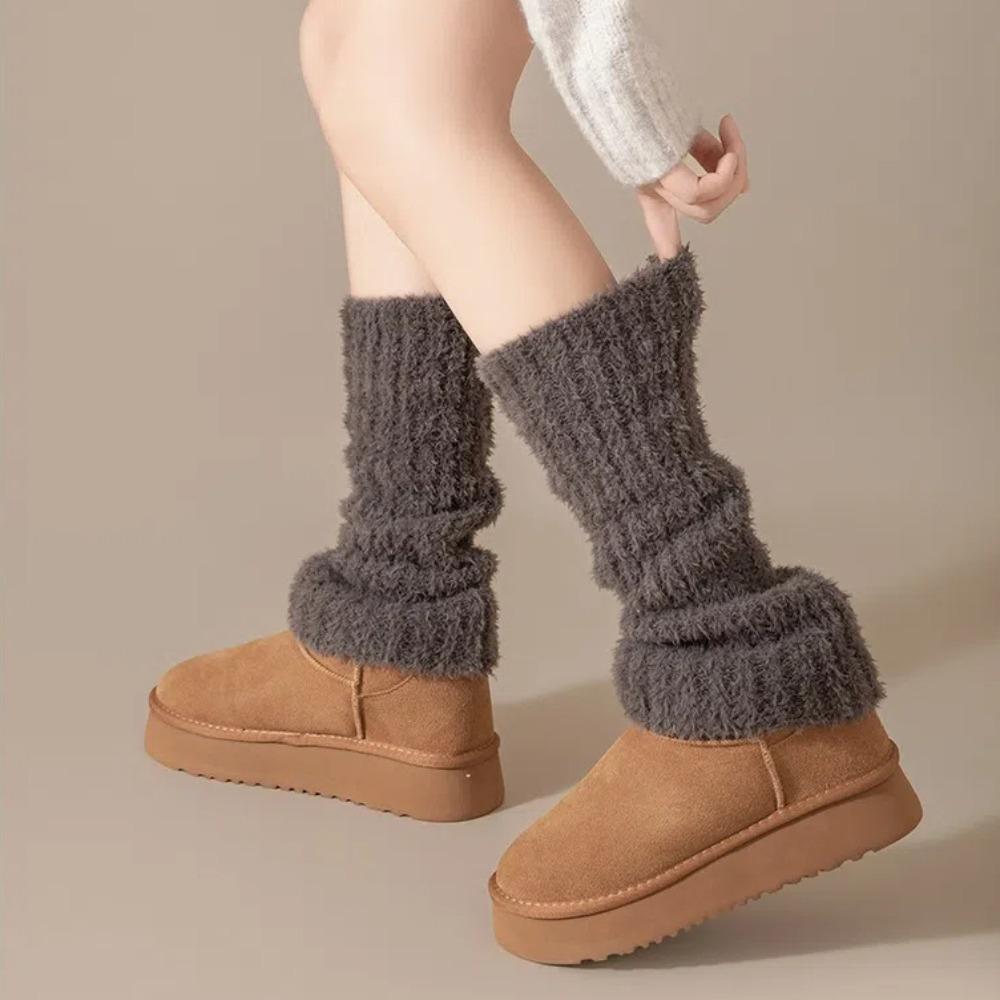 Knitted Velvet Socks Knee Pad Protection Socks Boot Cuffs New Leg Warmers for Winter темно-сірий колір
Knitted Velvet Socks Knee Pad Protection Socks Boot Cuffs New Leg Warmers for Winter темно-сірий колір