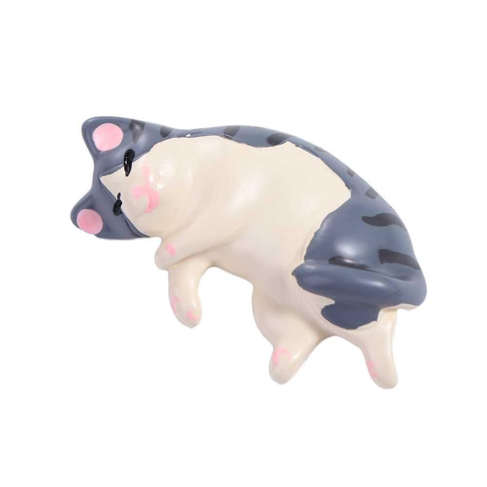 Украшения для холодильника из искусственной смолы в виде кошки, милые миниатюры ленивых кошек, аксессуары для кошек из смолы, шкаф 2
Украшения для холодильника из искусственной смолы в виде кошки, милые миниатюры ленивых кошек, аксессуары для кошек из смолы, шкаф 2