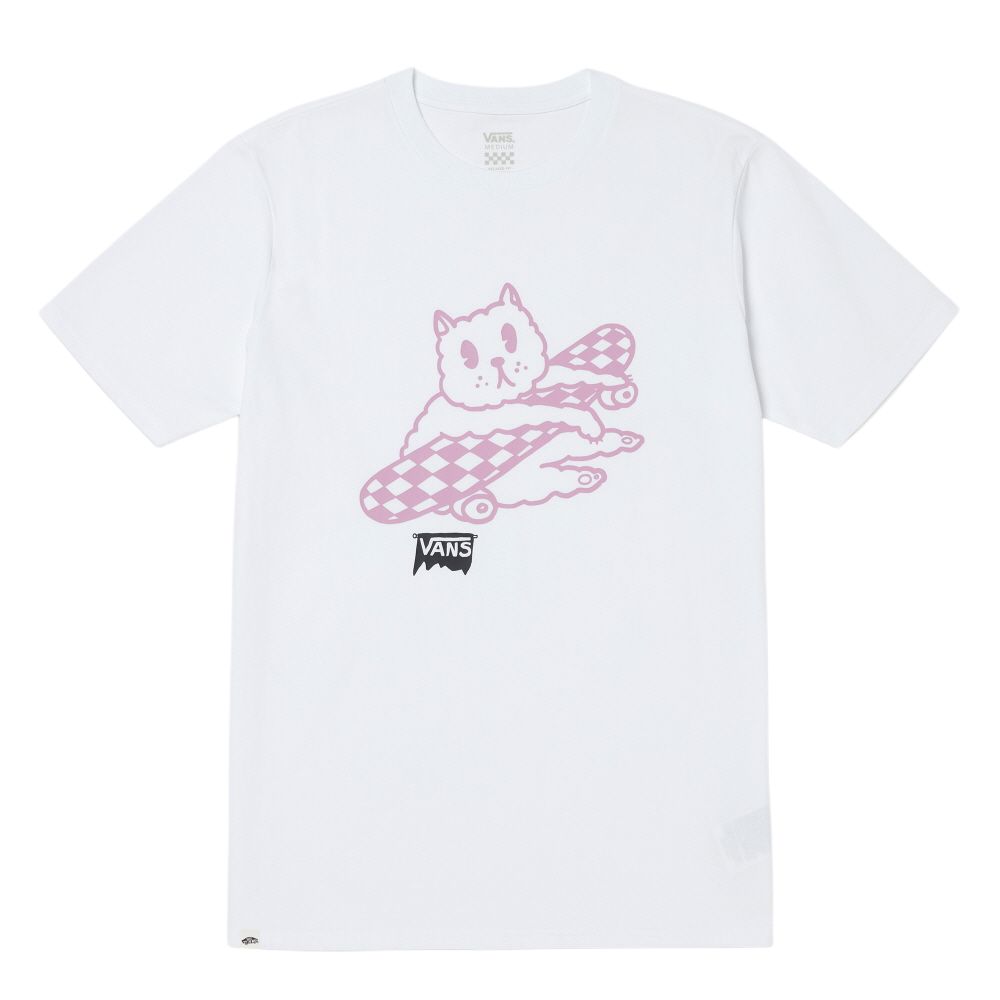 Vans Overstimulated Kitty Gfx Minimalist Casual Comfortable Versatile Short Sleeve T-Shirt Unisex T-Shirts White VN000GQWWHT1 XL
Vans Overstimulated Kitty Gfx Minimalist Casual Comfortable Versatile Short Sleeve T-Shirt Unisex T-Shirts White VN000GQWWHT1 XL
