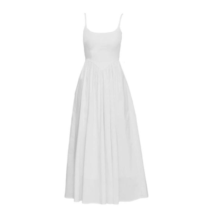 Korean atmosphere gentle white suspender dress children early spring new first love temperament long skirt S
Korean atmosphere gentle white suspender dress children early spring new first love temperament long skirt S