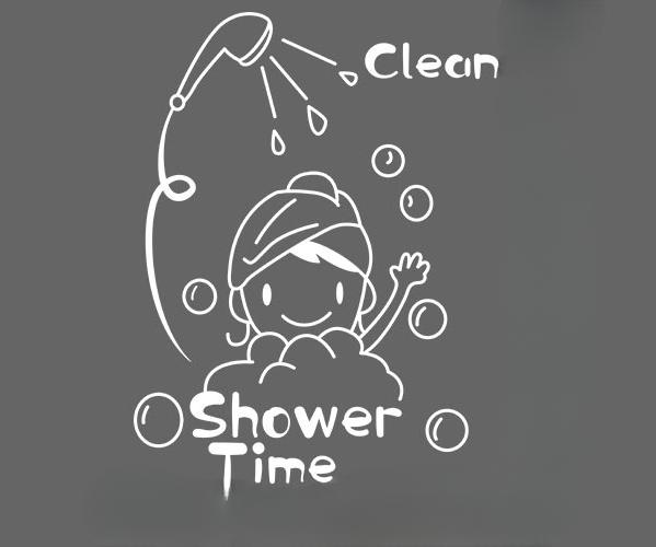1pc Clean Shower Time Cute Little Girl Child Bathroom Glass Door Waterproof Wall Stickers Home Decoration Bathroom Accessories (as the picture,30x40CM)
1pc Clean Shower Time Cute Little Girl Child Bathroom Glass Door Waterproof Wall Stickers Home Decoration Bathroom Accessories (as the picture,30x40CM)