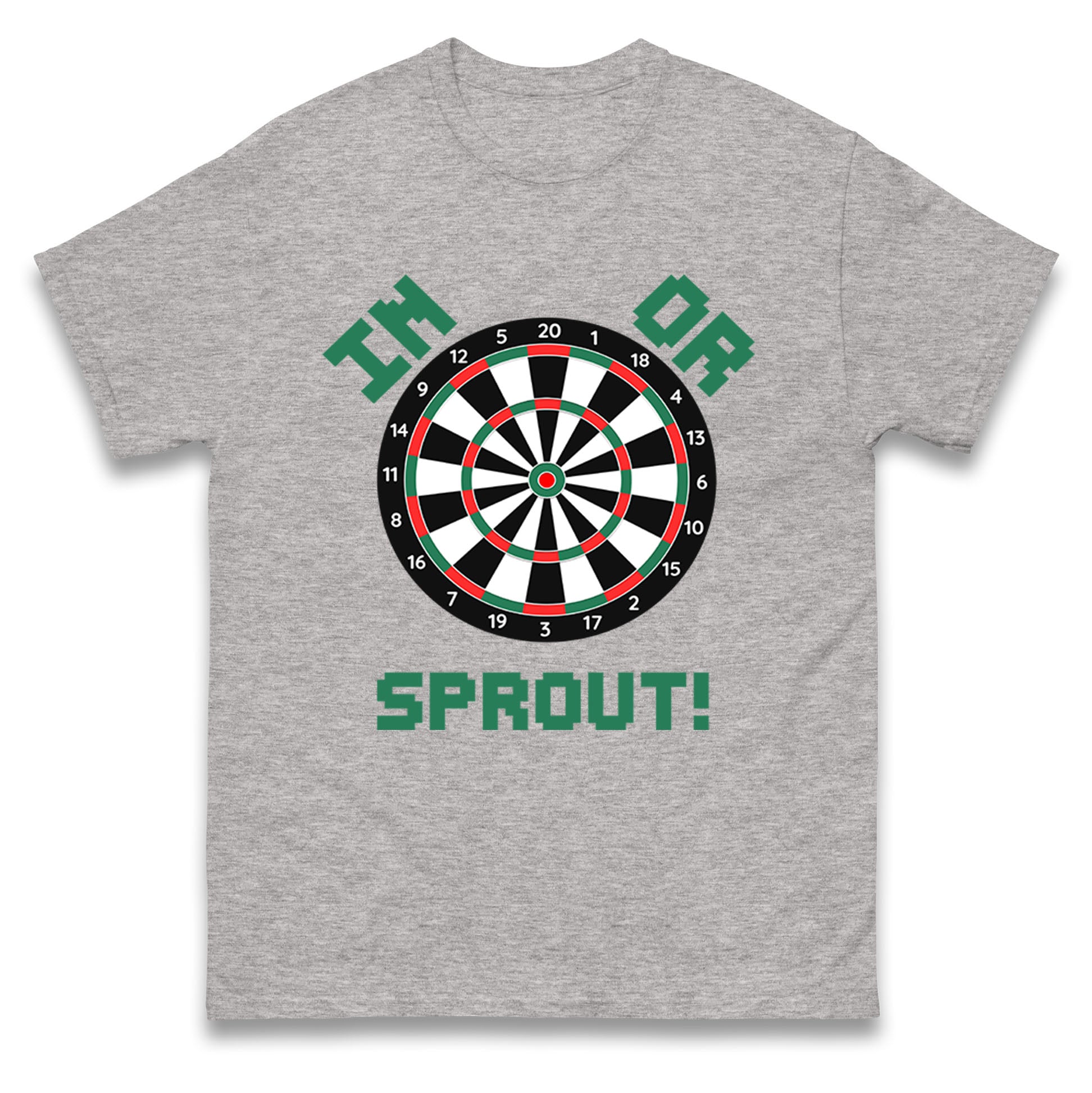 In or Sprout Dart Board Mens T Shirt Womens Tops Tees S
In or Sprout Dart Board Mens T Shirt Womens Tops Tees S