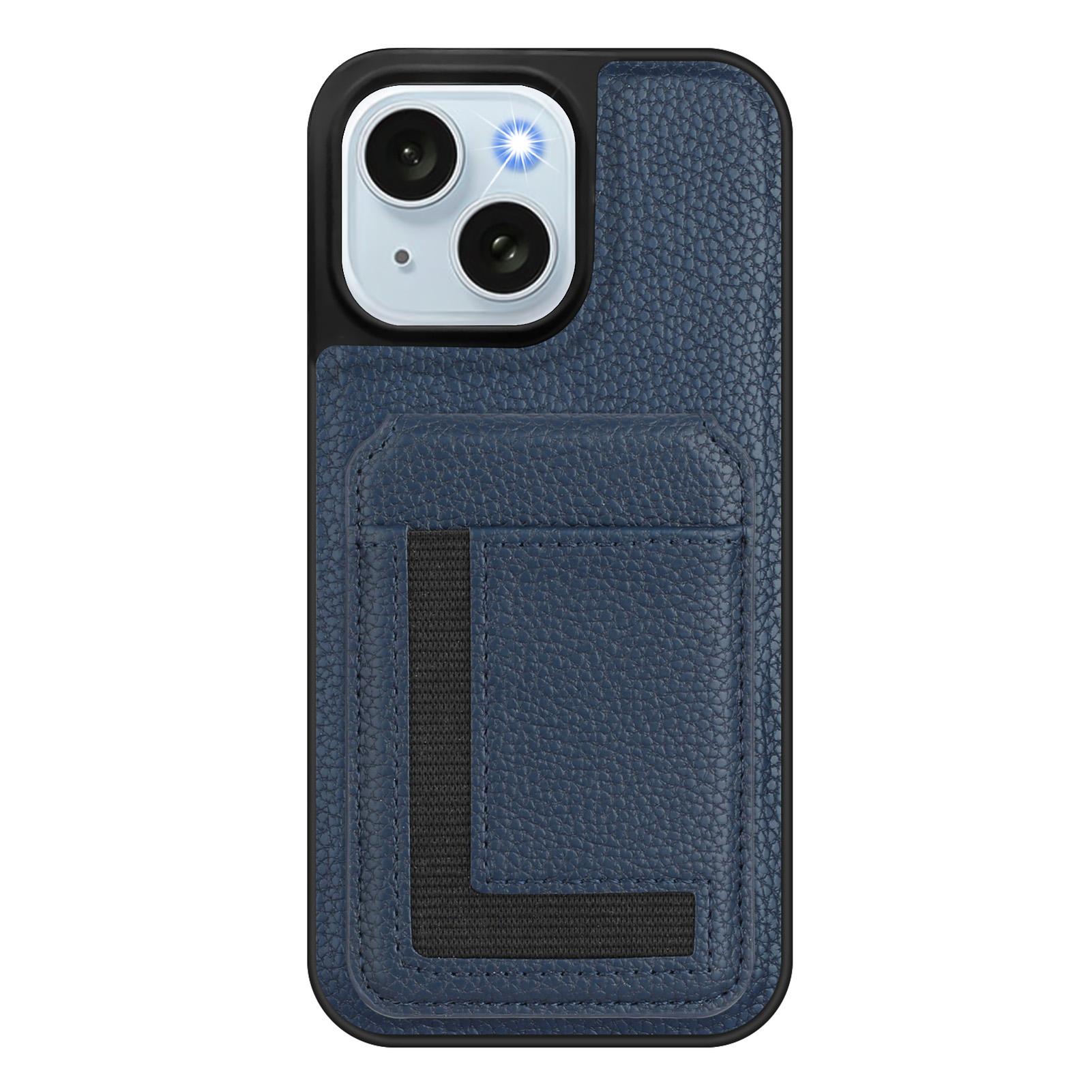 For iPhone 15 Magnetic Case TPU+PU Leather Phone Back Cover with Detachable Card Holder Dark Blue
For iPhone 15 Magnetic Case TPU+PU Leather Phone Back Cover with Detachable Card Holder Dark Blue