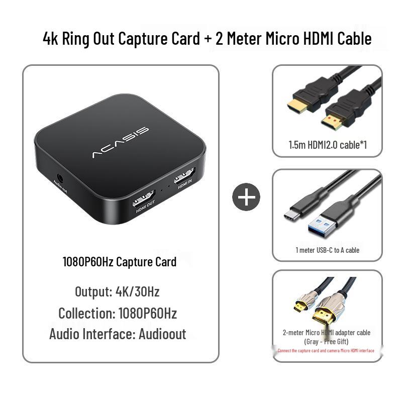Aakasis VC-005 4K Capture Card: Stream & Record PS5 Gameplay in HD on iPad
Aakasis VC-005 4K Capture Card: Stream & Record PS5 Gameplay in HD on iPad