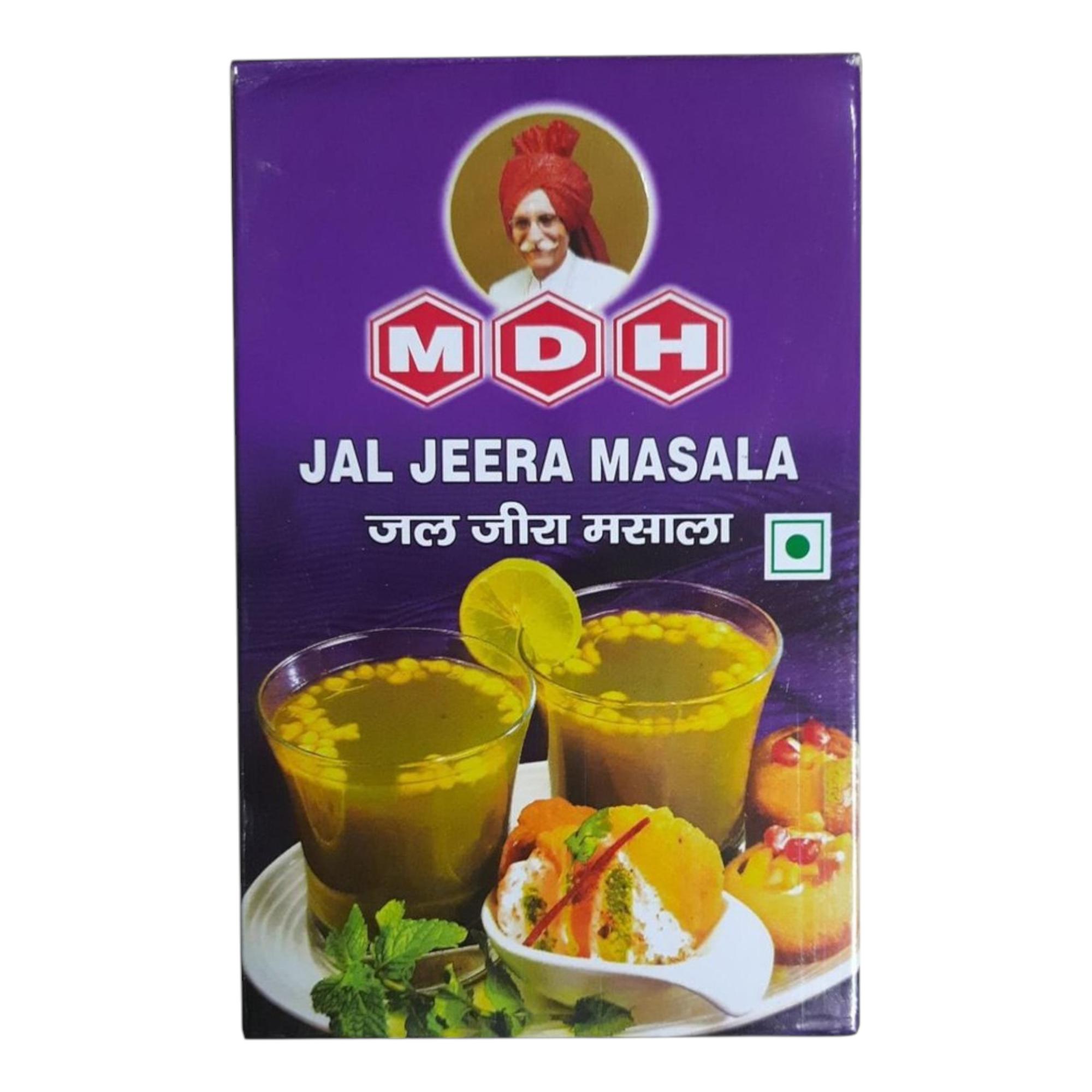 MDH Jal Jeera Masala Powder 100 Gm Pack of 1 | Tangy Refreshing Drink & Snack Spice Mix
MDH Jal Jeera Masala Powder 100 Gm Pack of 1 | Tangy Refreshing Drink & Snack Spice Mix
