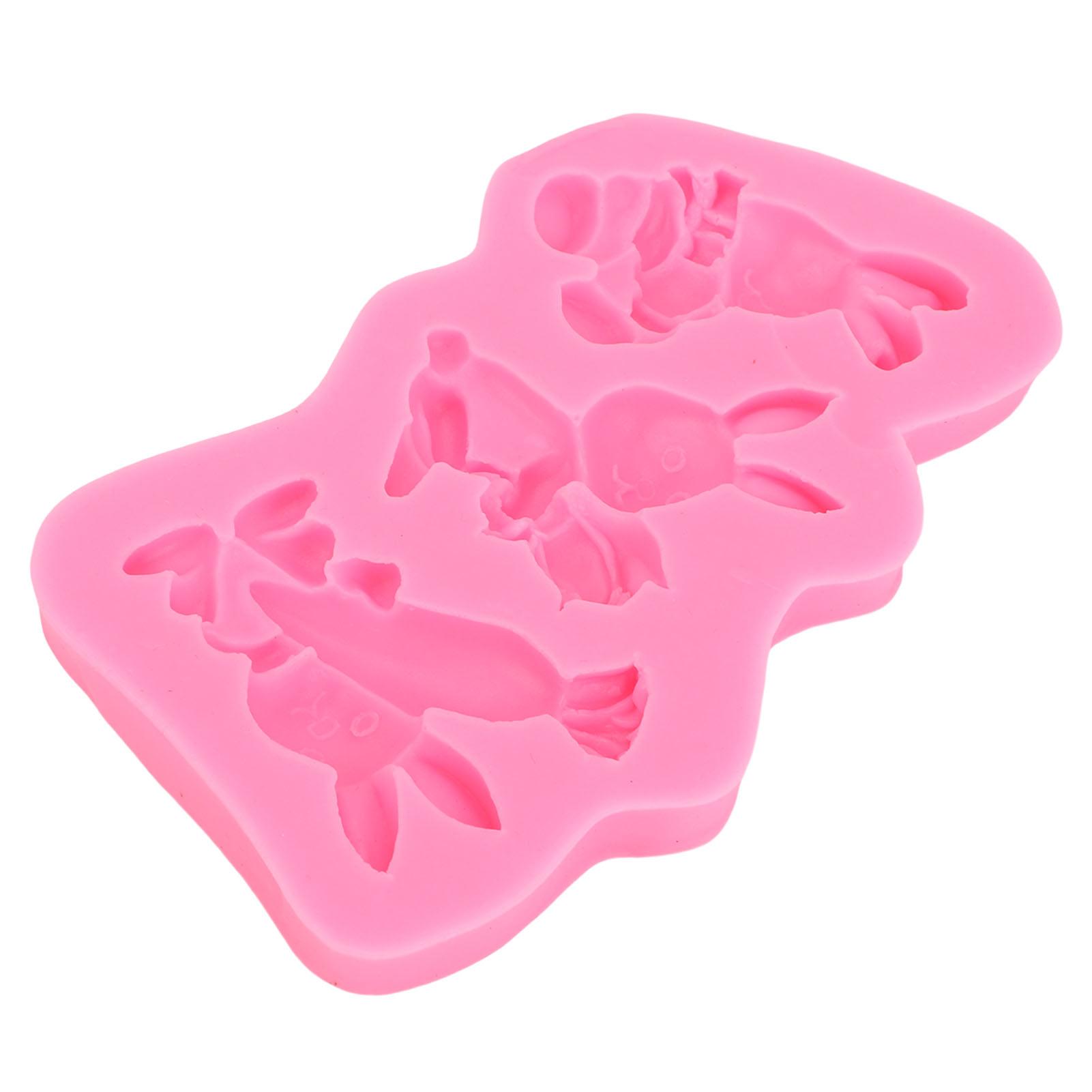 Easter Fondant Mold Cute Bunny Pattern 3D Silicone Mould Rabbit Cupcake Cookie Baking Decorating
Easter Fondant Mold Cute Bunny Pattern 3D Silicone Mould Rabbit Cupcake Cookie Baking Decorating