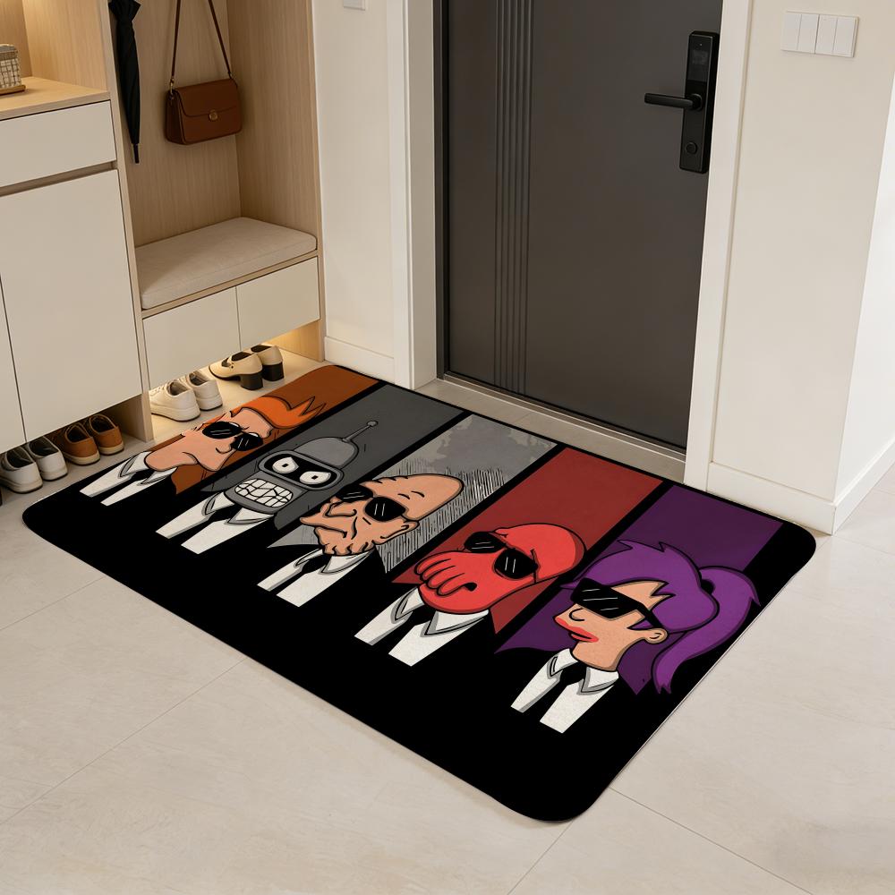 cartoon F-Futurama Floor Mat Flannel Door Mat Non-Slip Absorbent Washable Indoor Home Rug 40x60cm
cartoon F-Futurama Floor Mat Flannel Door Mat Non-Slip Absorbent Washable Indoor Home Rug 40x60cm
