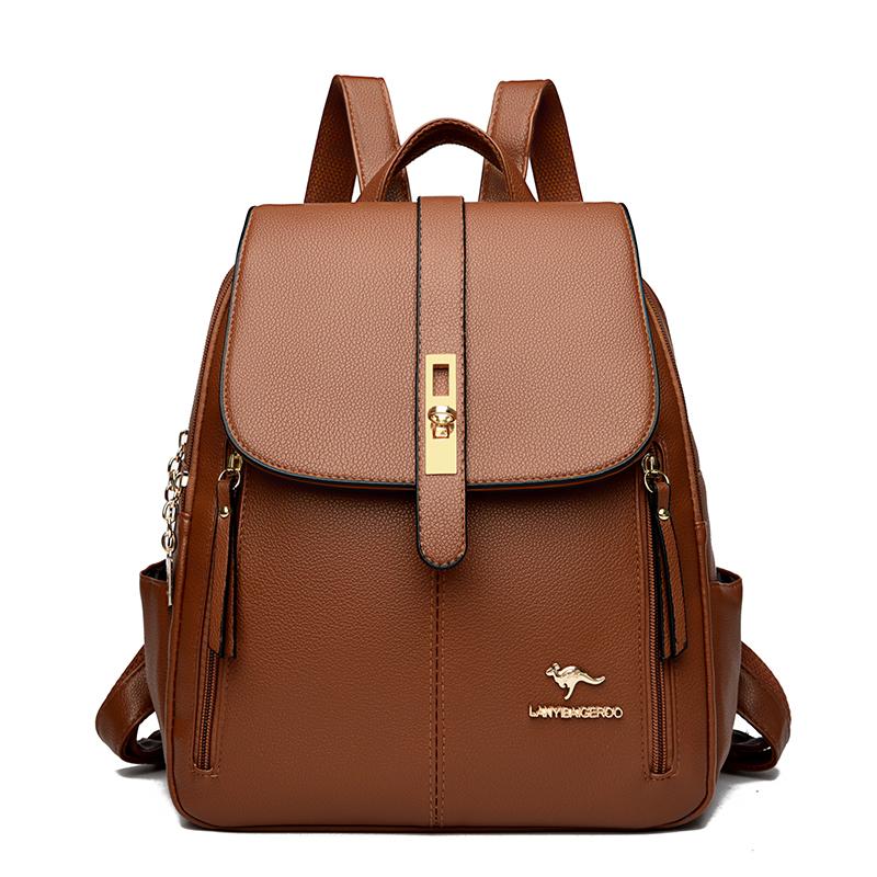 Winter 2026 New Women Leather Backpacks Fashi Shoulder Bags Female Backpack Ladies Travel Backpack School Bags For Girls Sac коричневый
Winter 2026 New Women Leather Backpacks Fashi Shoulder Bags Female Backpack Ladies Travel Backpack School Bags For Girls Sac коричневый