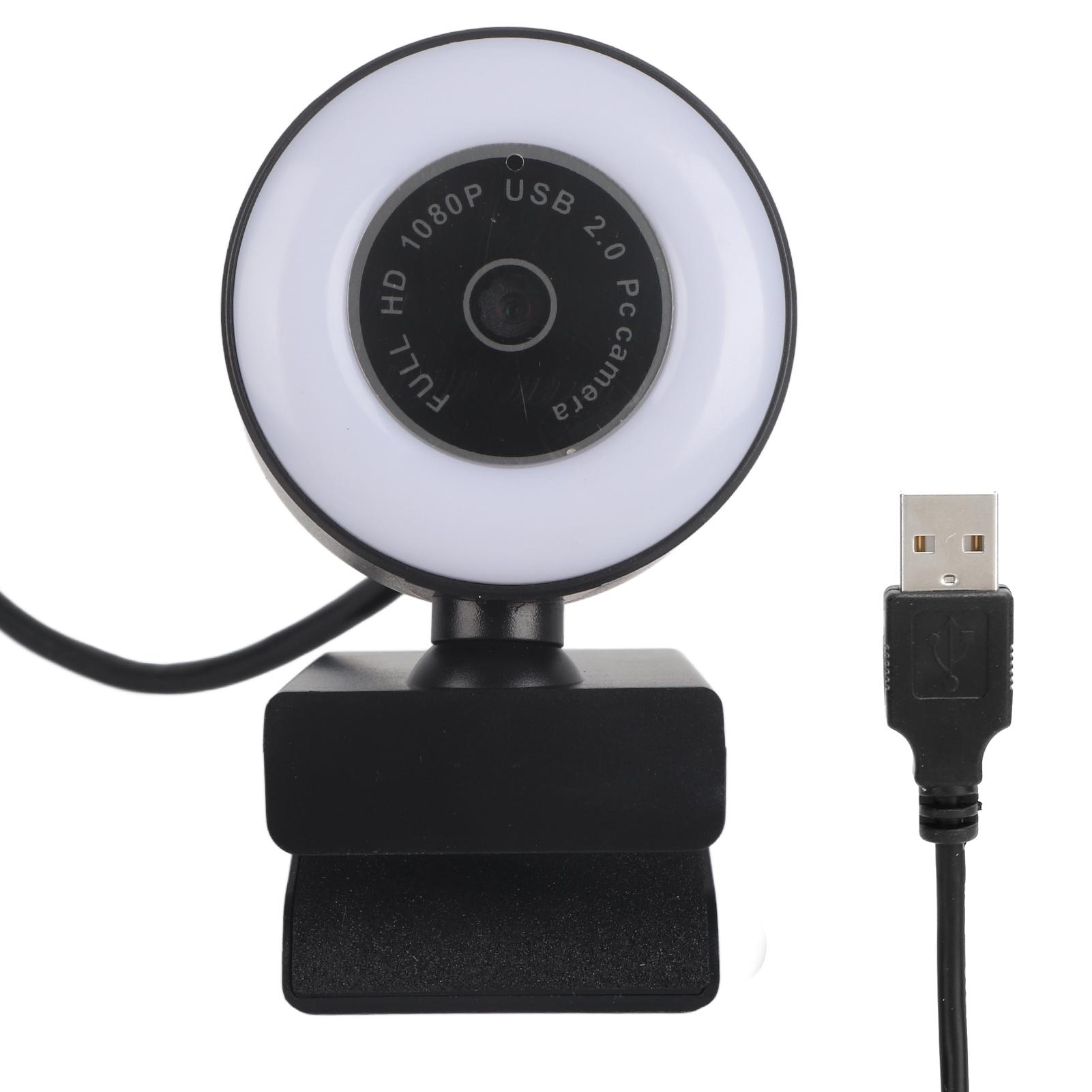 Webcam with Light Built in Microphone for Live Streaming Video Computer Supplies 1080P
Webcam with Light Built in Microphone for Live Streaming Video Computer Supplies 1080P