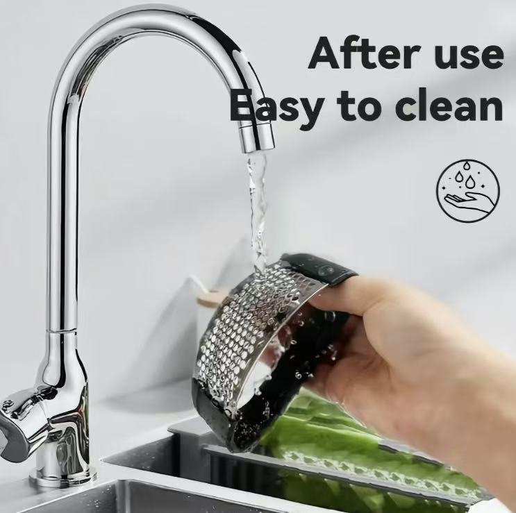 Stainless Steel Garlic Press - Easy Clean Durable Kitchen Gadget for Chopping Crushing Garlic Black 1
Stainless Steel Garlic Press - Easy Clean Durable Kitchen Gadget for Chopping Crushing Garlic Black 1