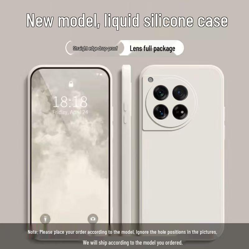 OnePlus Ace 3 Liquid Silicone Drop-proof Full Coverage Case - Solid Color, Skin-friendly Protective Cover OnePlus Ace 3
OnePlus Ace 3 Liquid Silicone Drop-proof Full Coverage Case - Solid Color, Skin-friendly Protective Cover OnePlus Ace 3