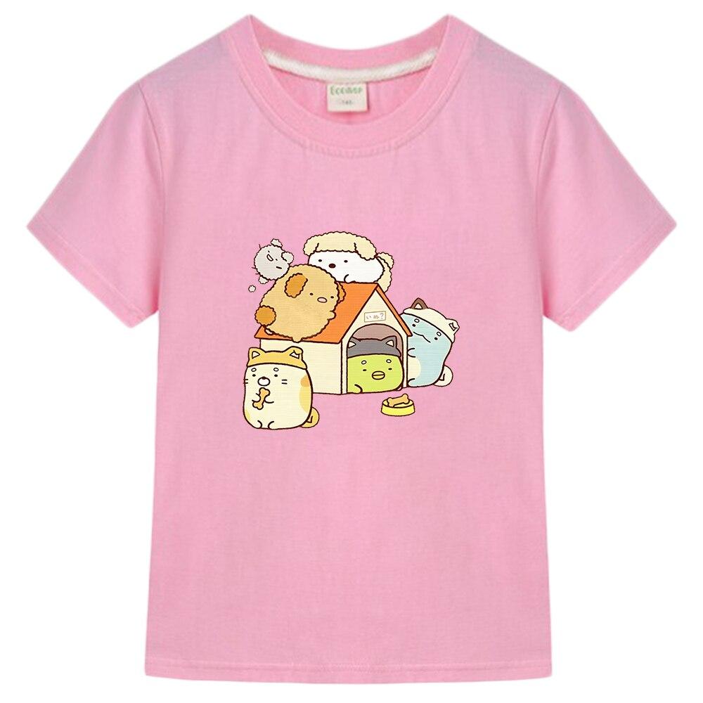 Милая футболка Sumikko Gurashi с кавайным рисунком, детская одежда, футболка унисекс, модный повседневный топ для мальчиков, футболка с рисунком, летние футболки для девочек
Милая футболка Sumikko Gurashi с кавайным рисунком, детская одежда, футболка унисекс, модный повседневный топ для мальчиков, футболка с рисунком, летние футболки для девочек