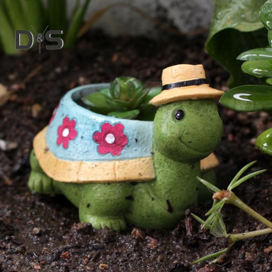 Turtle Plant Pot Decoration High Durability Waterproof Cartoon Cute Turtle Animal Succulents Holder Resin Flower Pot Tortoise
Turtle Plant Pot Decoration High Durability Waterproof Cartoon Cute Turtle Animal Succulents Holder Resin Flower Pot Tortoise