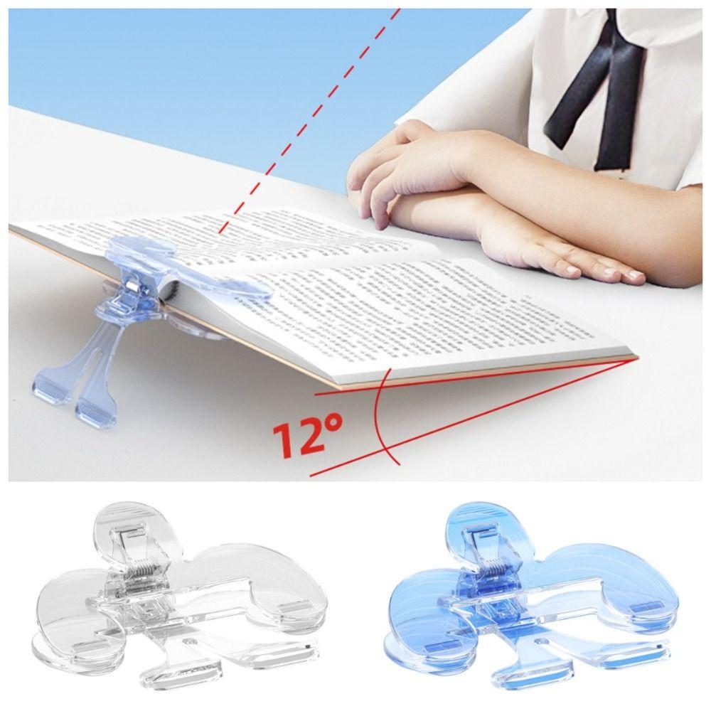 Visible Reading Aid Fixed Book Clip 12° Support Angle Books Fixed Clip For Student Reading прозорий
Visible Reading Aid Fixed Book Clip 12° Support Angle Books Fixed Clip For Student Reading прозорий