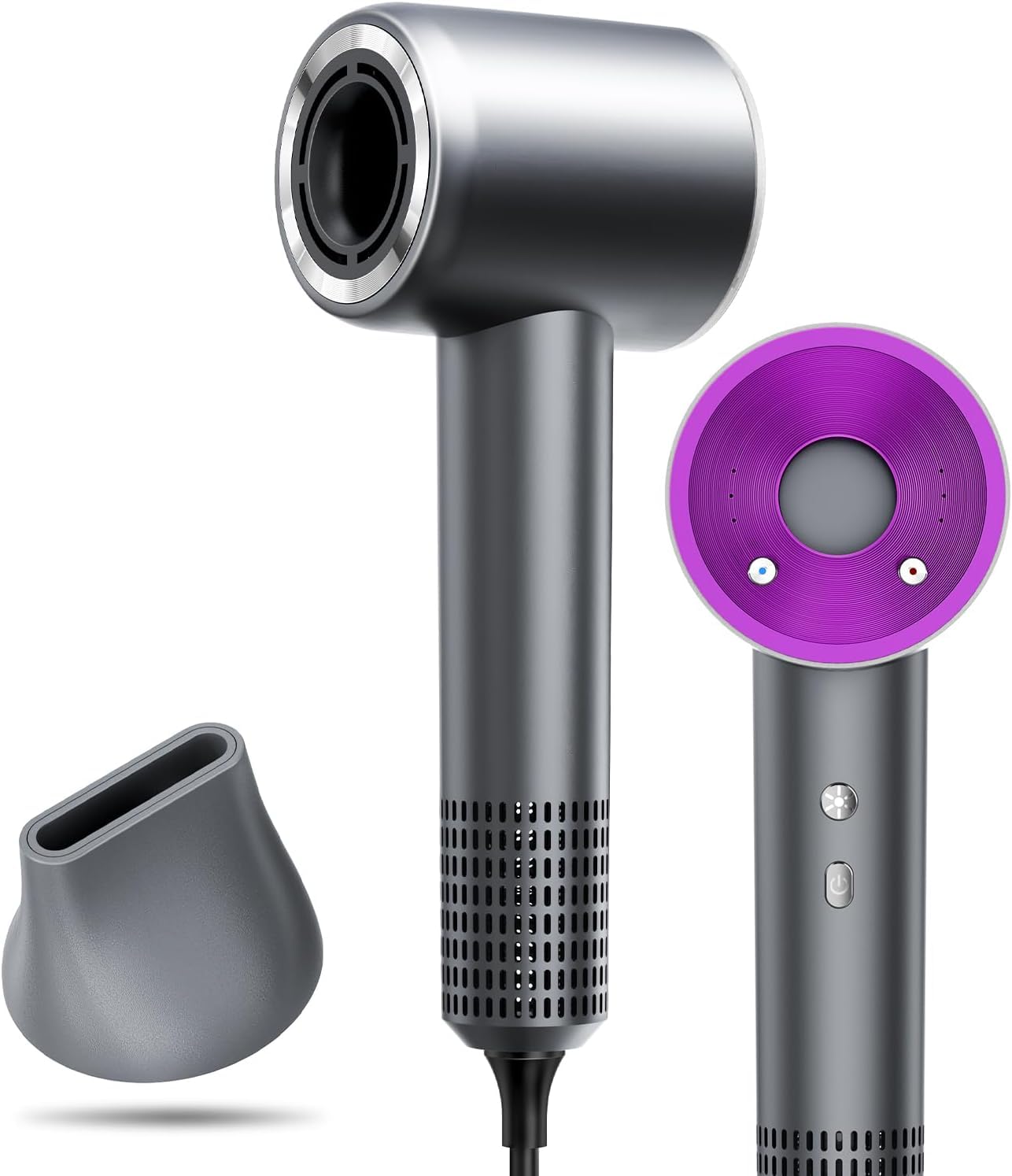 Large Air Volume Newest Hair 300 Million Negative Beautiful Hair Smart Temperature 4 Level Temperature Control 3 Level Air Overheating Portable Hair серый
Large Air Volume Newest Hair 300 Million Negative Beautiful Hair Smart Temperature 4 Level Temperature Control 3 Level Air Overheating Portable Hair серый
