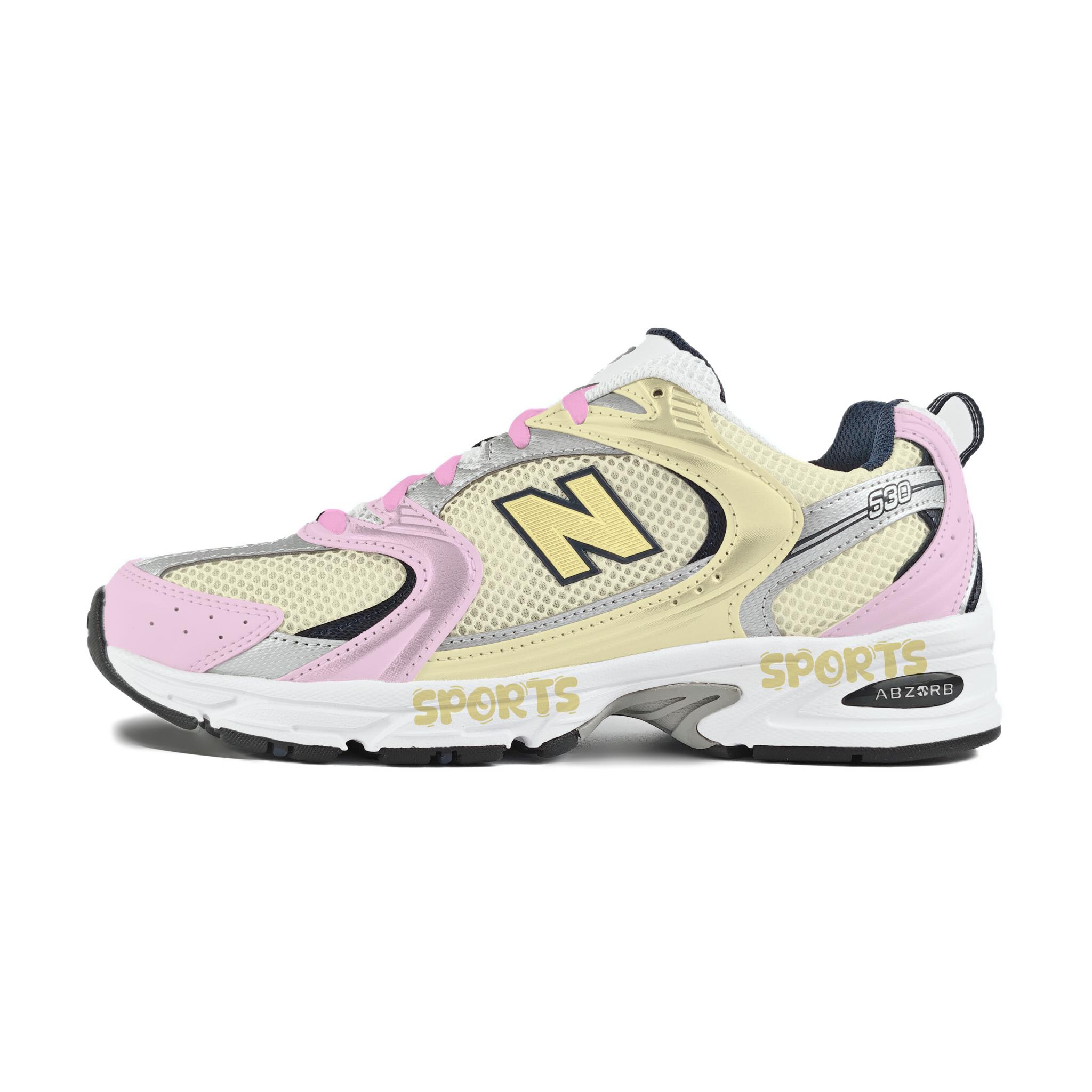 New Balance NB 530 Abrasion Resistant Low top Running Shoes Unisex Yellow Pink MR530SG(Team352-) 38.5
New Balance NB 530 Abrasion Resistant Low top Running Shoes Unisex Yellow Pink MR530SG(Team352-) 38.5