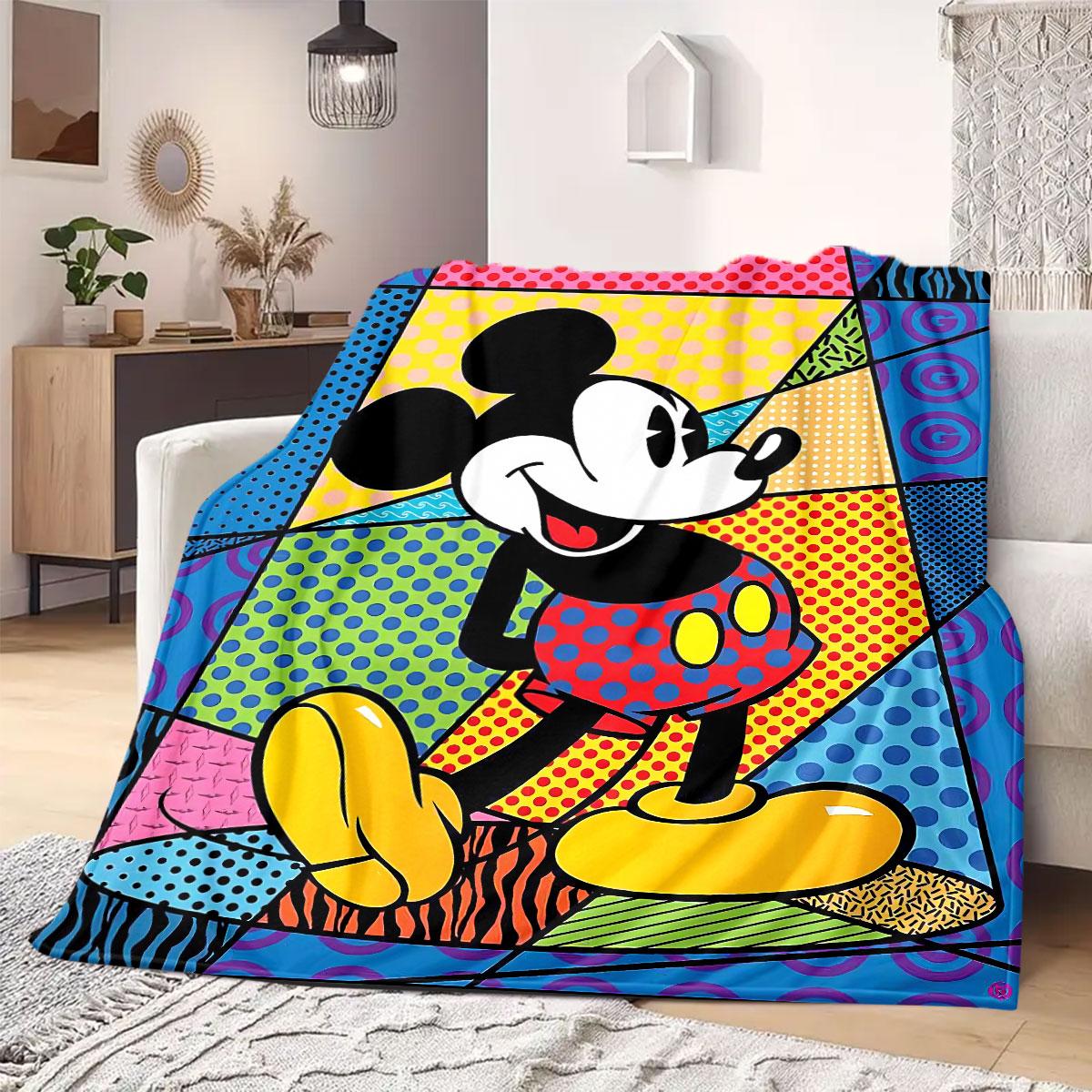 Mickey Flannel Blanket Cartoon Print for Travel Picnics Bedrooms Sofas Beds Chairs Home Decor All Seasons Unique Style 75x90cm
Mickey Flannel Blanket Cartoon Print for Travel Picnics Bedrooms Sofas Beds Chairs Home Decor All Seasons Unique Style 75x90cm