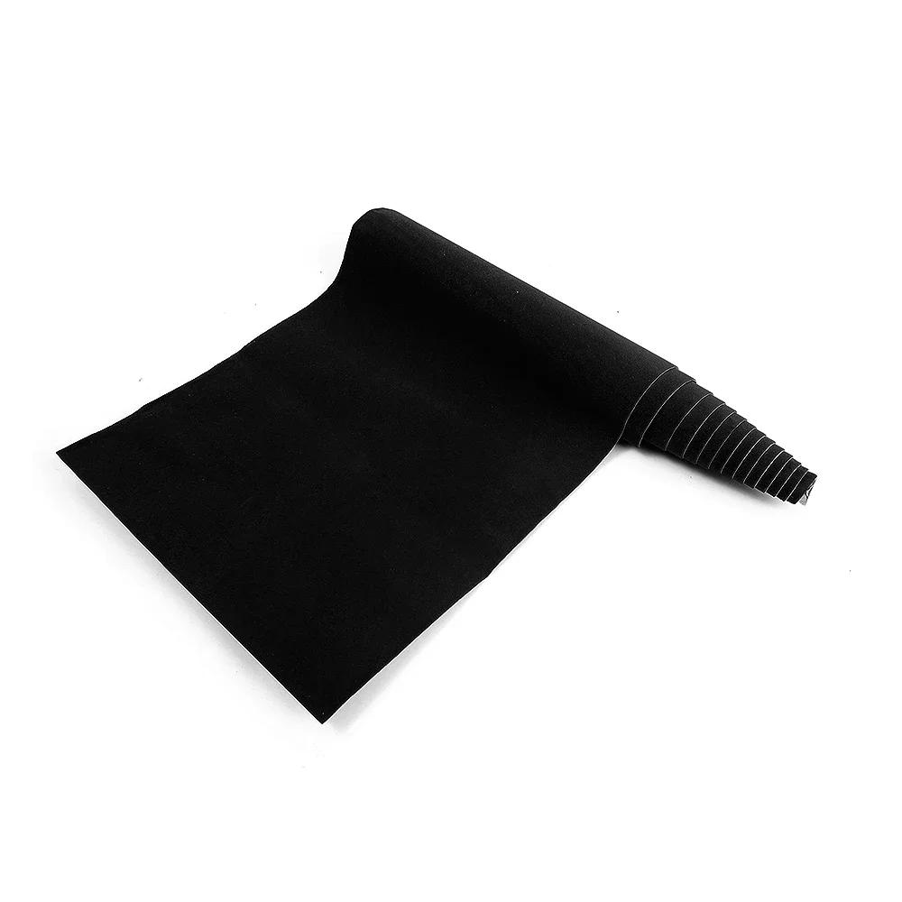 40x148cm Self Adhesive Car Interior Soft Velvet Fabric Velour Felt Sticker Vinyl Film DIY Handmade Car Decoration 20cmx15cm чорний
40x148cm Self Adhesive Car Interior Soft Velvet Fabric Velour Felt Sticker Vinyl Film DIY Handmade Car Decoration 20cmx15cm чорний