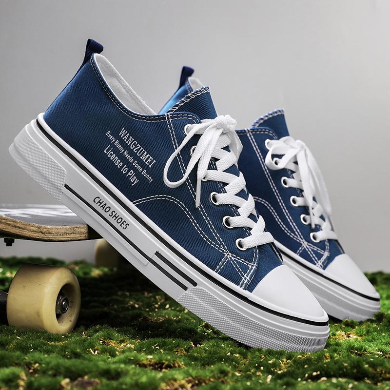Модные мужские трендовые низкие парусиновые кеды для скейтбординга, дышащие, для студентов, мальчиков, мужские, популярные, повседневные, с мягкой подошвой, кроссовки для бега для подростков 44 синий
Модные мужские трендовые низкие парусиновые кеды для скейтбординга, дышащие, для студентов, мальчиков, мужские, популярные, повседневные, с мягкой подошвой, кроссовки для бега для подростков 44 синий