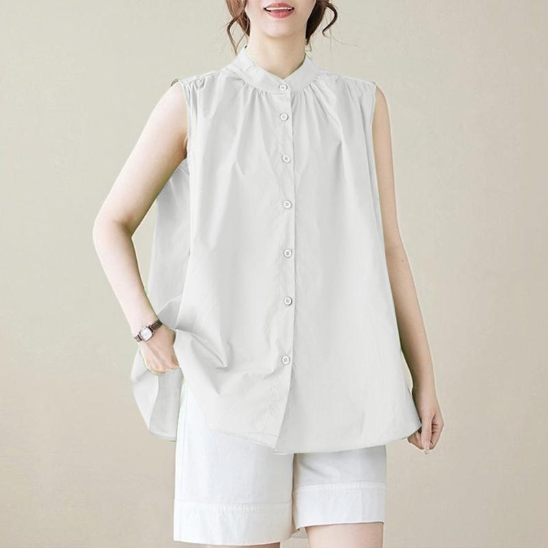 ZANZEA Women Summer Casual Round Neck Loose Sleeveless Blouse 2XL белый
ZANZEA Women Summer Casual Round Neck Loose Sleeveless Blouse 2XL белый