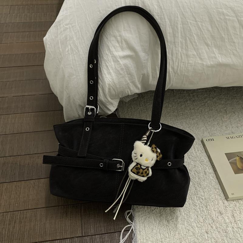 Сумка-тоут нового нишевого дизайна 2025 года, модная повседневная сумка через плечо с текстурой большой вместимости, сумка для поездок в стиле легкой роскоши ретро чёрный
Сумка-тоут нового нишевого дизайна 2025 года, модная повседневная сумка через плечо с текстурой большой вместимости, сумка для поездок в стиле легкой роскоши ретро чёрный