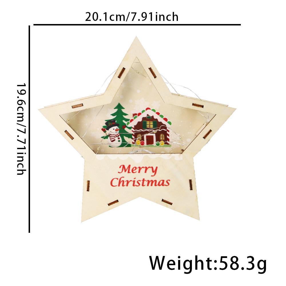 Звезда Праздничная Деревянная Светодиодная Подсветка Рождественское Украшение Для Детей С Очаровательными Дизайнами Snowman House
Звезда Праздничная Деревянная Светодиодная Подсветка Рождественское Украшение Для Детей С Очаровательными Дизайнами Snowman House
