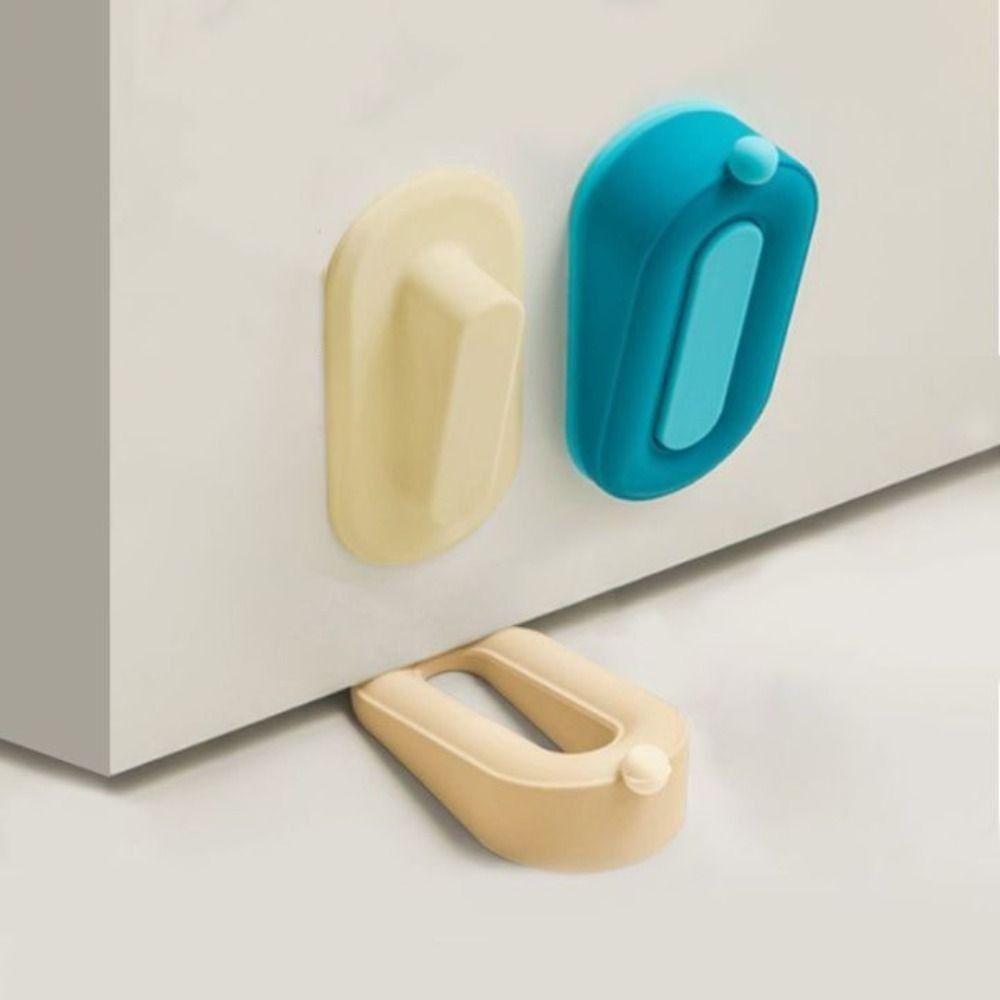 Для домашнего офиса с футляром для хранения, настенный протектор, защитный блок, клиновой дверной стопор, фиксатор дверного стопора