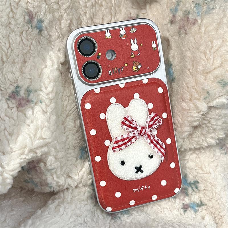 3D Electroplated Polka Dot Rabbit Case for iPhone 17/16 Pro Max/15/14 - Girly Design iPhone 14
3D Electroplated Polka Dot Rabbit Case for iPhone 17/16 Pro Max/15/14 - Girly Design iPhone 14