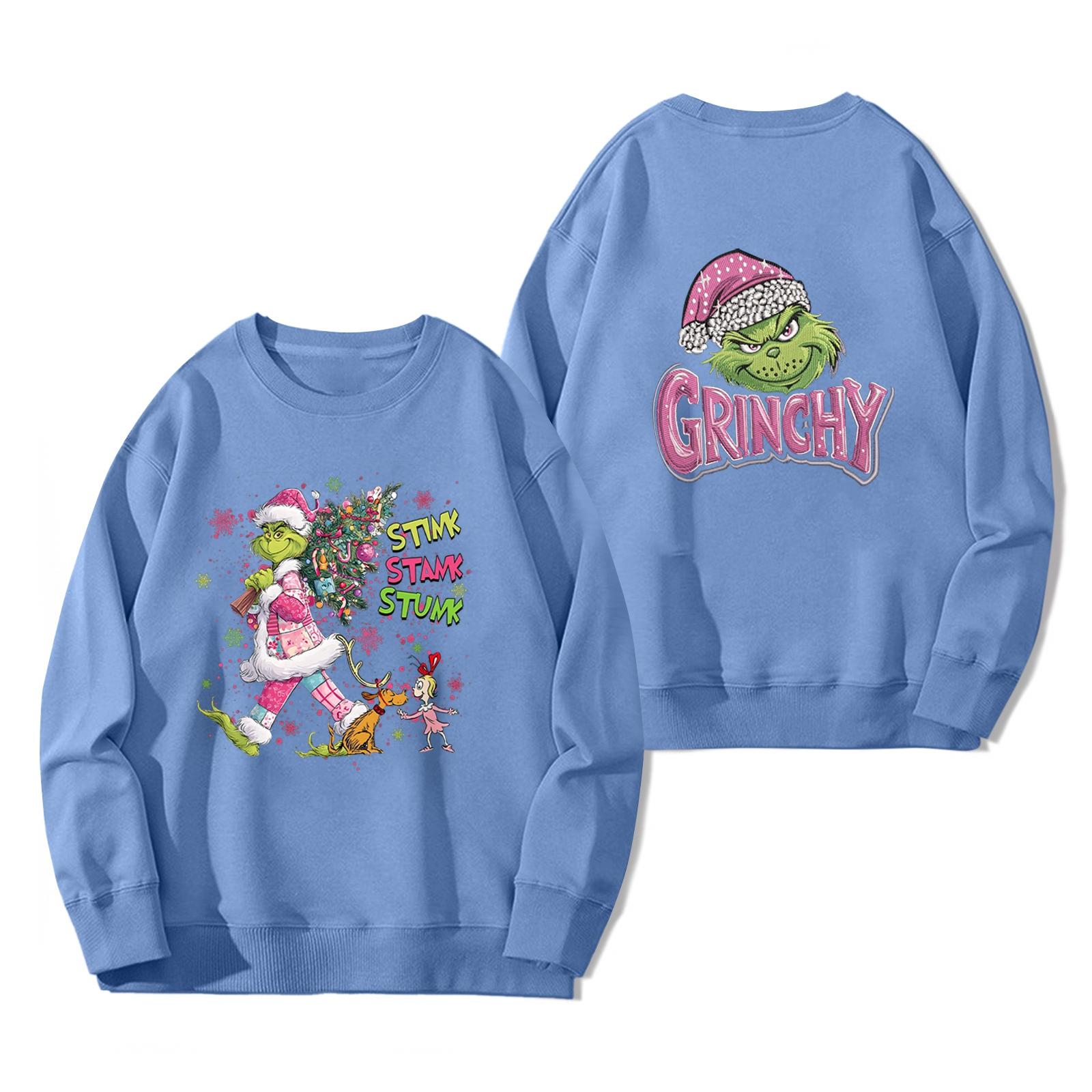 Женский модный повседневный пуловер с длинным рукавом и принтом XXL
Женский модный повседневный пуловер с длинным рукавом и принтом XXL