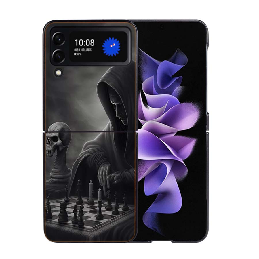 Grim Reaper s Chess Match Phone Case For Samsung Z Flip 7 6 5G Galaxy Z Flip4 Z Flip5 Z Flip3 Coque Black Hard PC Shell Protecti Samsung Z Flip 6 5G
Grim Reaper s Chess Match Phone Case For Samsung Z Flip 7 6 5G Galaxy Z Flip4 Z Flip5 Z Flip3 Coque Black Hard PC Shell Protecti Samsung Z Flip 6 5G