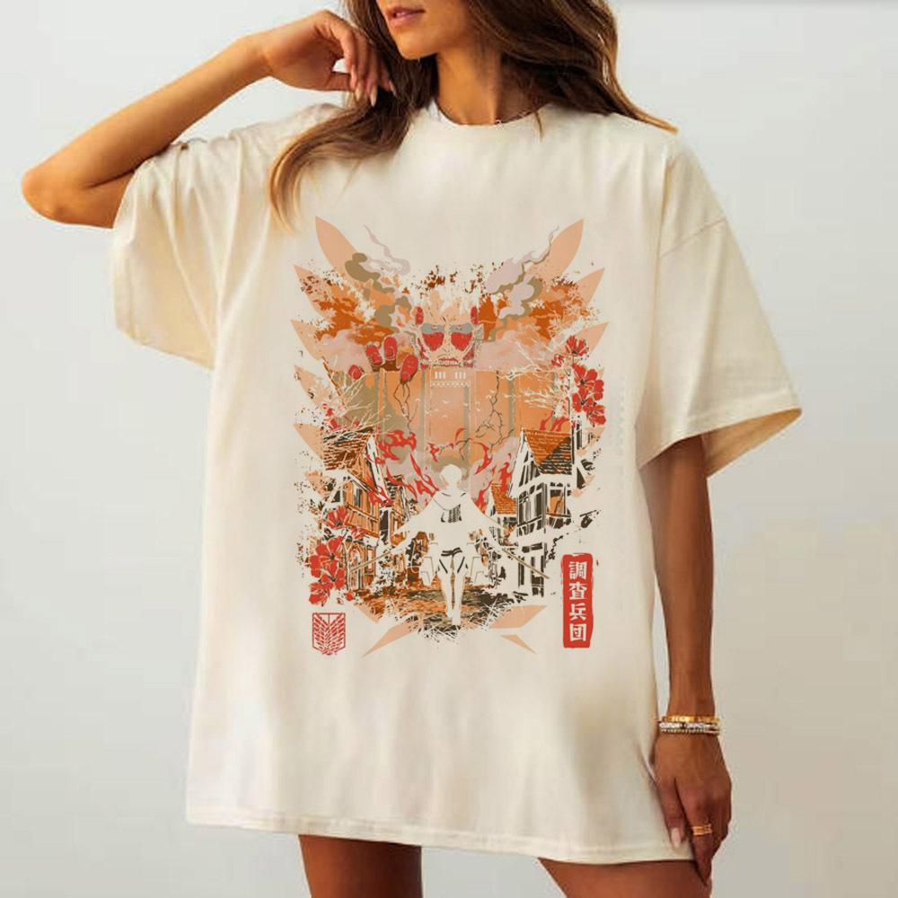 Attack on Titan top tees girl University aesthetic Graphic graphic Vintage top tees Gothic Classic streetwear University Graphic S
Attack on Titan top tees girl University aesthetic Graphic graphic Vintage top tees Gothic Classic streetwear University Graphic S