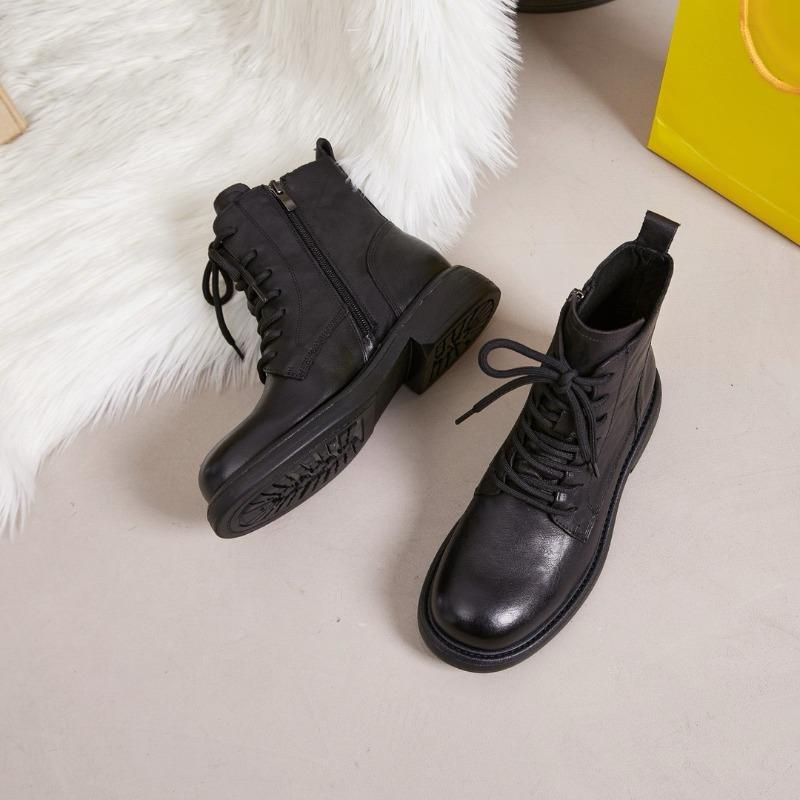 Lin Dong Ethnic Style Brock Casual Short Boots Deep Mouth Lace-Up First Layer Cowhide Fashion Trendy Shoes Martin Boots 35 чёрный
Lin Dong Ethnic Style Brock Casual Short Boots Deep Mouth Lace-Up First Layer Cowhide Fashion Trendy Shoes Martin Boots 35 чёрный