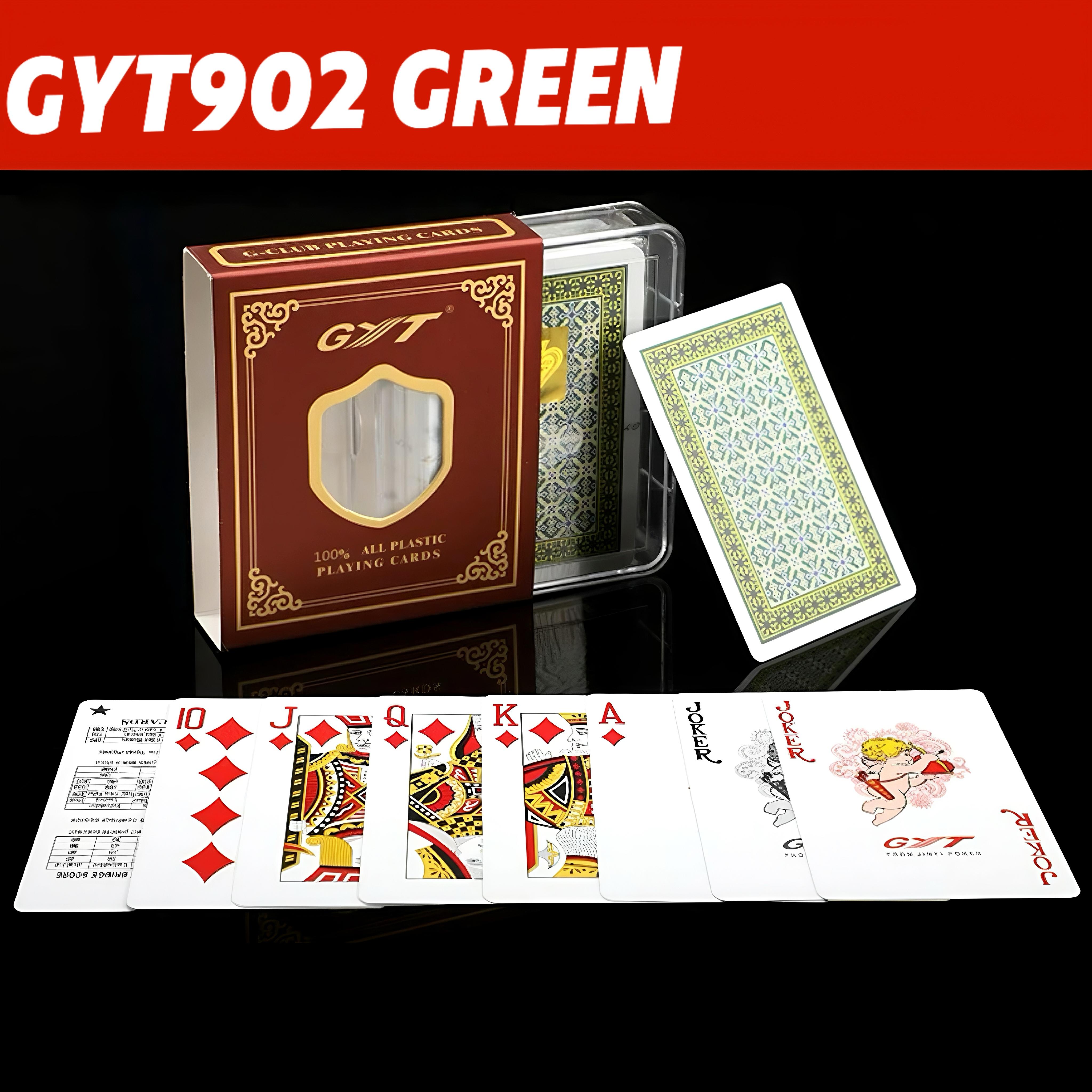 Premium Frosted Playing Cards PVC Plastic Waterproof Durable Poker Cards Large Character Deck of Cards for Parties
Premium Frosted Playing Cards PVC Plastic Waterproof Durable Poker Cards Large Character Deck of Cards for Parties