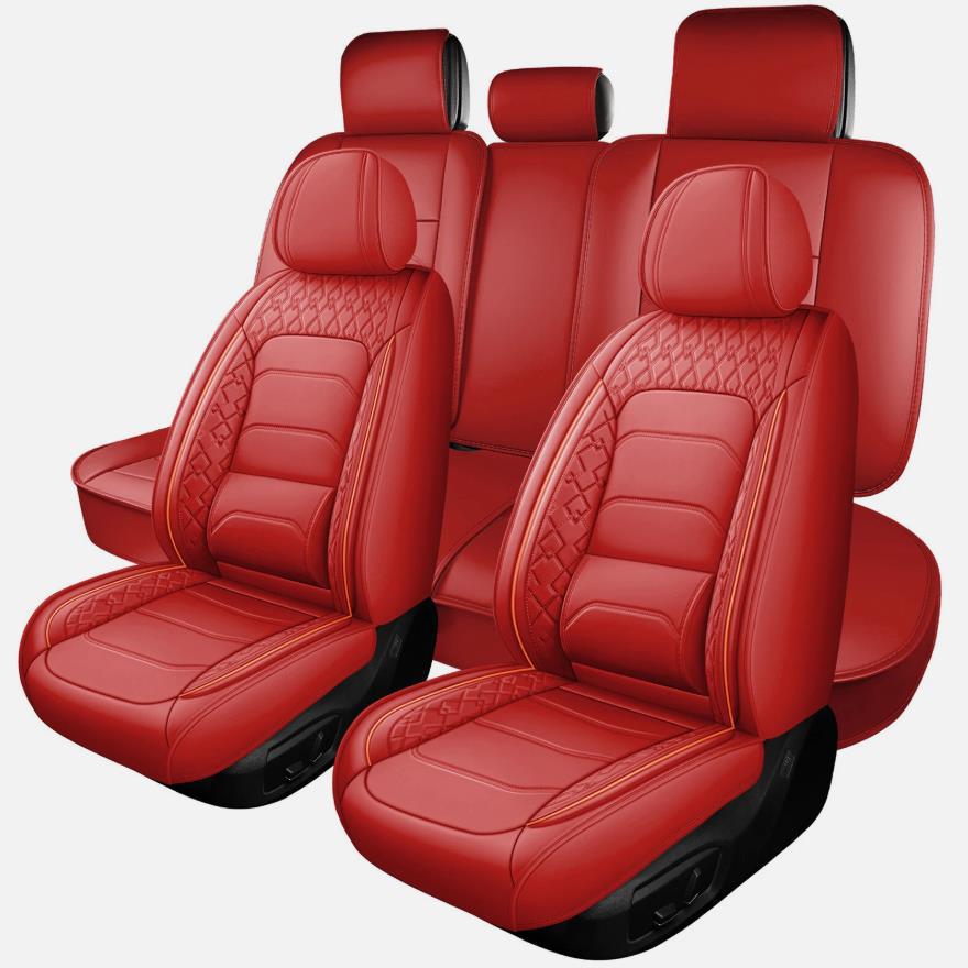 Universal PU Leather Car 5 Seats Covers Full Set Four Season Universal Auto Interior Accessories for Toyota for Honda червоний
Universal PU Leather Car 5 Seats Covers Full Set Four Season Universal Auto Interior Accessories for Toyota for Honda червоний