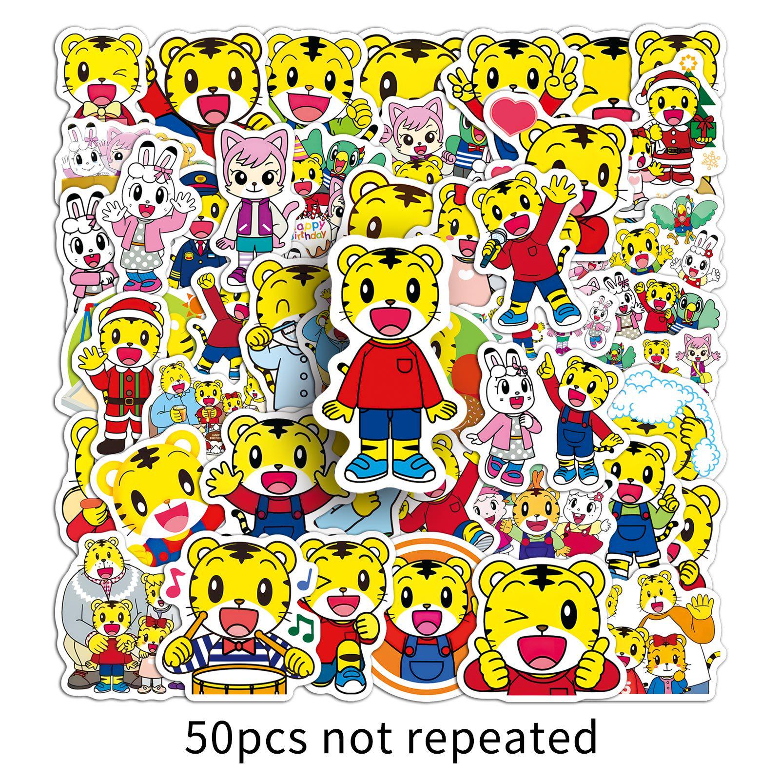 Kiko the Tiger Stickers: 50 Waterproof Cartoon Decals for Fun DIY Decoration on Phones, Speakers, and Water Cups
Kiko the Tiger Stickers: 50 Waterproof Cartoon Decals for Fun DIY Decoration on Phones, Speakers, and Water Cups