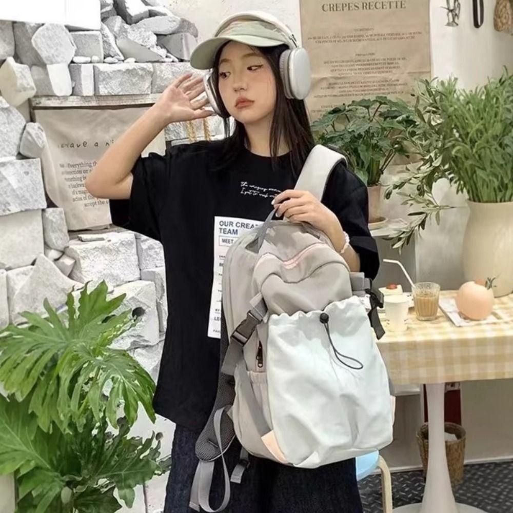 Large Capacity Unisex Rucksack Drawstring Nylon Knapsack Creative Short Travel Bag Daily Use зелений
Large Capacity Unisex Rucksack Drawstring Nylon Knapsack Creative Short Travel Bag Daily Use зелений