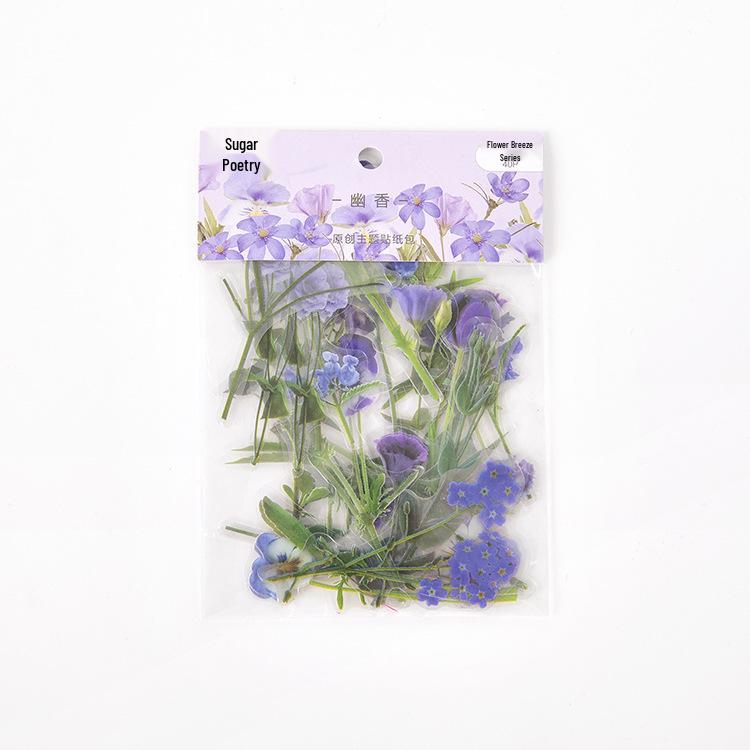Floral Breeze Sticker Pack: 40 Irregular PET Stickers for DIY Diaries, 6 Designs
Floral Breeze Sticker Pack: 40 Irregular PET Stickers for DIY Diaries, 6 Designs
