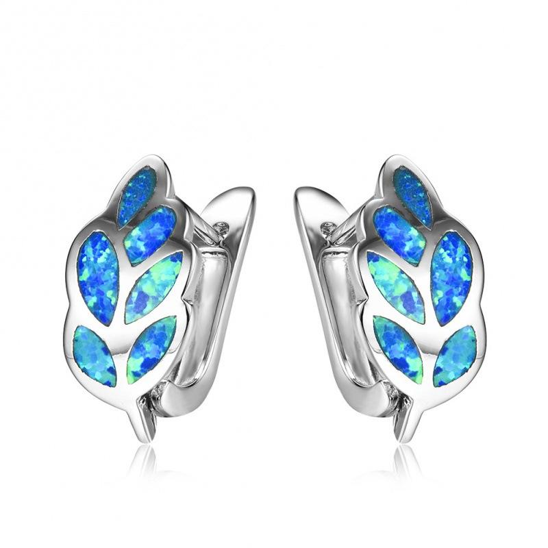 Niche design leaf ear buckle spring mini version simple trinket синій
Niche design leaf ear buckle spring mini version simple trinket синій