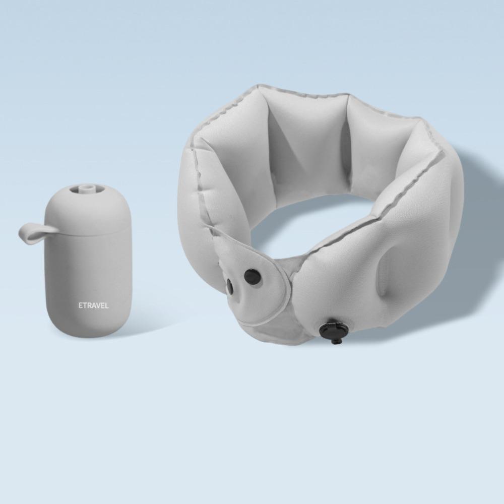 U-shaped Inflatable Neck Pillow Manual Inflation Ultralight Inflate Ring Neck Pillow Portable Travel Pillow Outdoor Traveling серый
U-shaped Inflatable Neck Pillow Manual Inflation Ultralight Inflate Ring Neck Pillow Portable Travel Pillow Outdoor Traveling серый