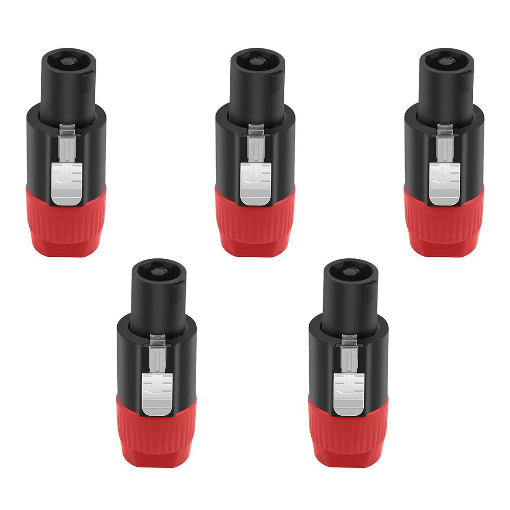 10/20PCS Audio Cable Plug Adapter 4-Pole plug 4Pins NL4FC Connector Aviation Plugs Ohm Plug Speaker Audio Cable Wire Plug Adapte
10/20PCS Audio Cable Plug Adapter 4-Pole plug 4Pins NL4FC Connector Aviation Plugs Ohm Plug Speaker Audio Cable Wire Plug Adapte