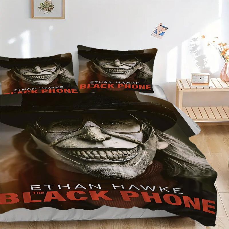 3pcs Black Phone Duvet Cover Set, 1 Duvet Cover + 2 Pillowcases (No Insert), High-Definition Print, Home & Dorm Set yy251208066 135x200cm
3pcs Black Phone Duvet Cover Set, 1 Duvet Cover + 2 Pillowcases (No Insert), High-Definition Print, Home & Dorm Set yy251208066 135x200cm