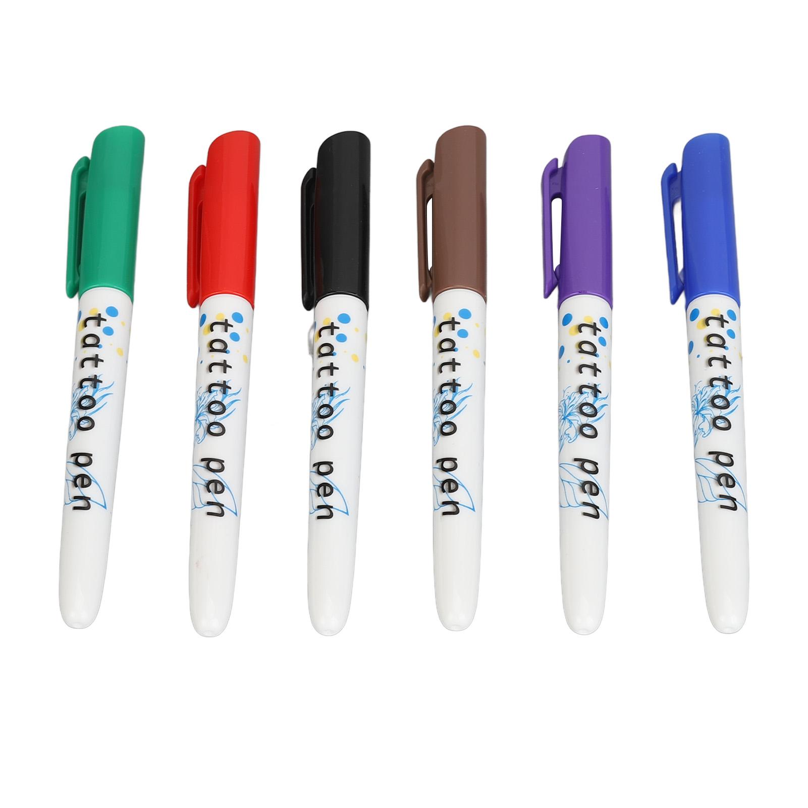 6Pcs Temporary Tattoo Markers Multiple Colors Ink Body Art Skin Painting Pen Set with 3Pcs Stencils
6Pcs Temporary Tattoo Markers Multiple Colors Ink Body Art Skin Painting Pen Set with 3Pcs Stencils