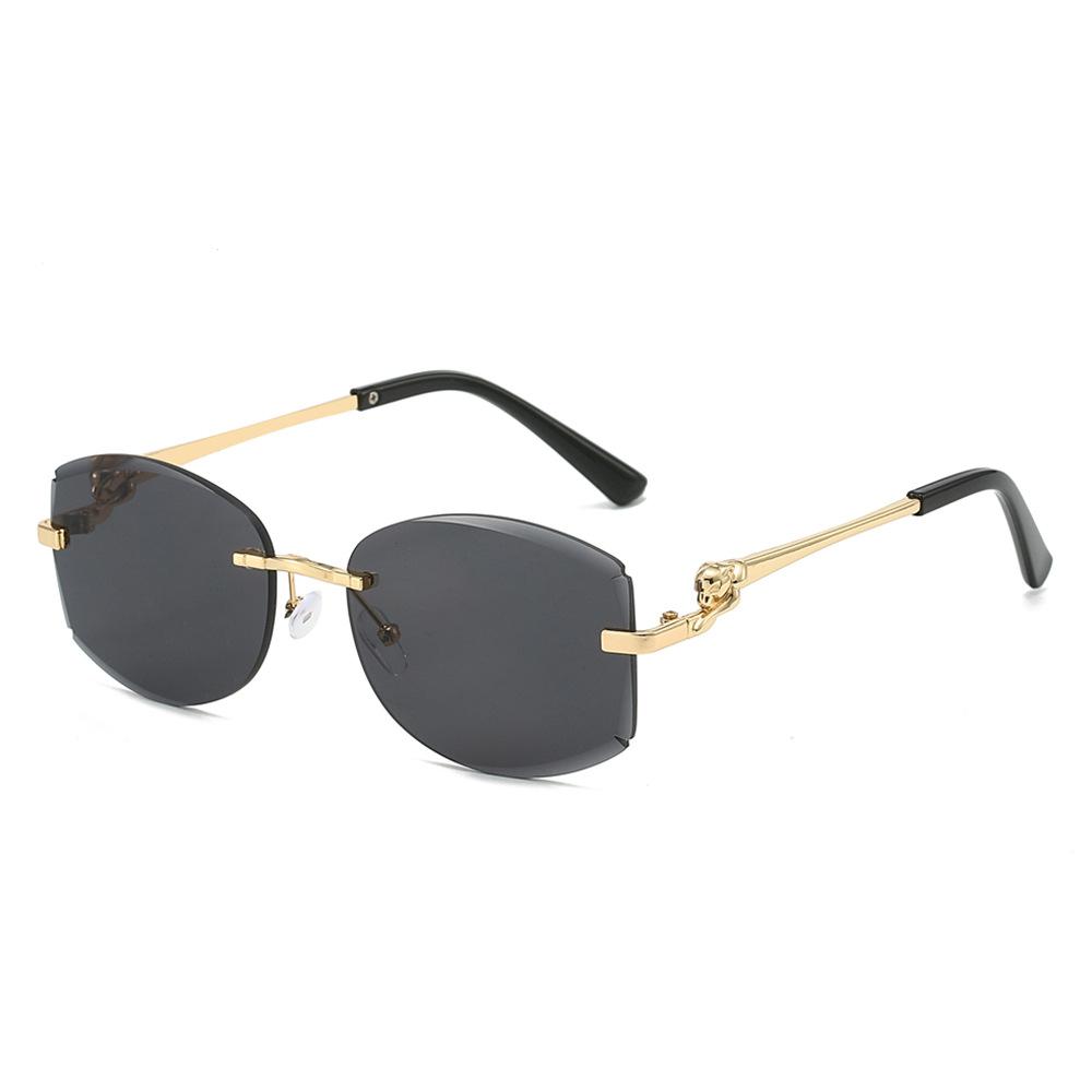 Large Frame Sunglasses Frameless Thin Sunglasses Women S Metal Fox Head Uv Protection Driving Trimmed Glasses Tide Regular
Large Frame Sunglasses Frameless Thin Sunglasses Women S Metal Fox Head Uv Protection Driving Trimmed Glasses Tide Regular