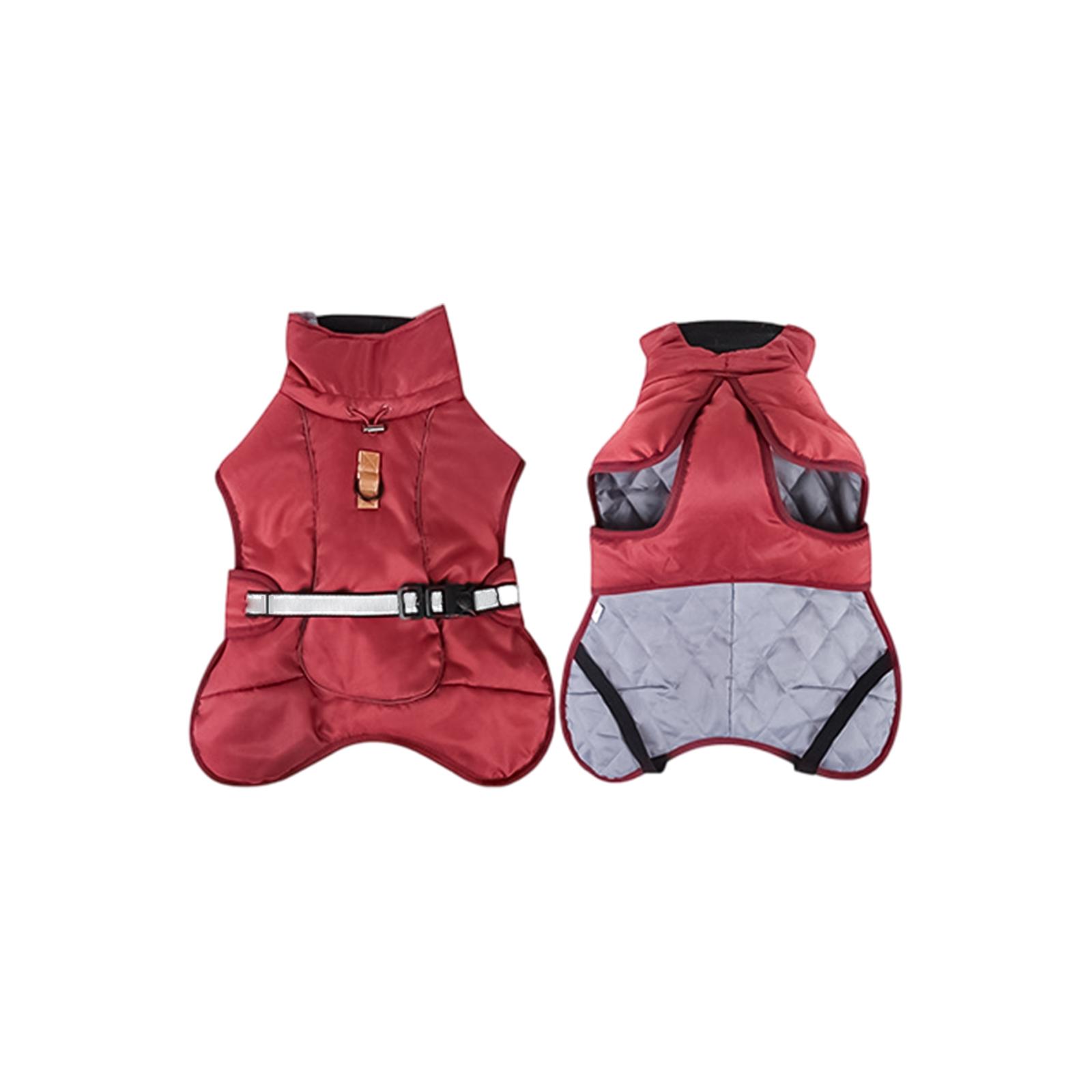 Winter Thickened Warm Dog Jacket For Large Breeds – Windproof Pet Coat With Reflective Strip & Adjustable Fit XL винний
Winter Thickened Warm Dog Jacket For Large Breeds – Windproof Pet Coat With Reflective Strip & Adjustable Fit XL винний